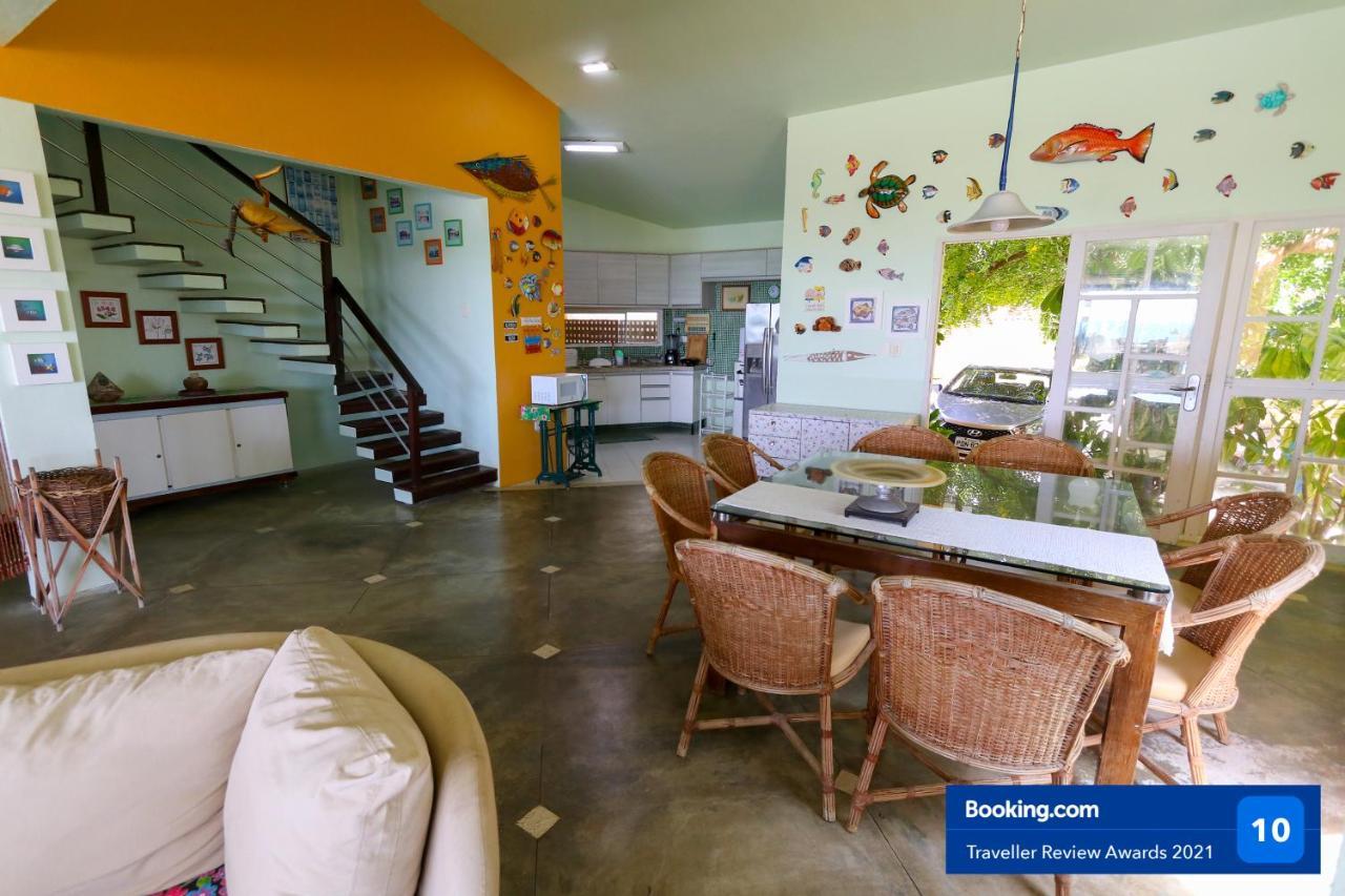 Casa A Beira Mar Com 4 Suites E Muito Conforto Pôrto das Galinhas المظهر الخارجي الصورة