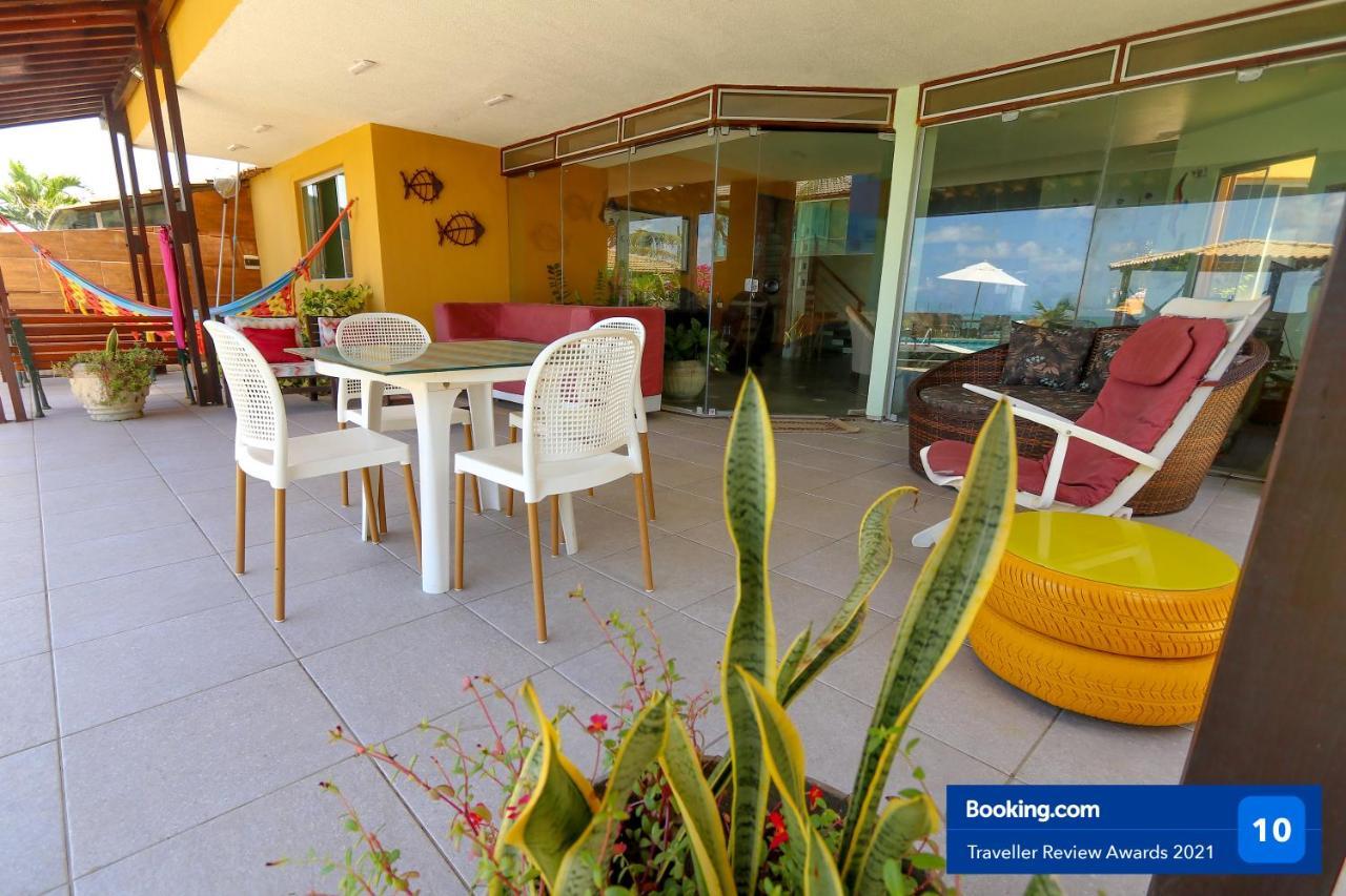 Casa A Beira Mar Com 4 Suites E Muito Conforto Pôrto das Galinhas المظهر الخارجي الصورة